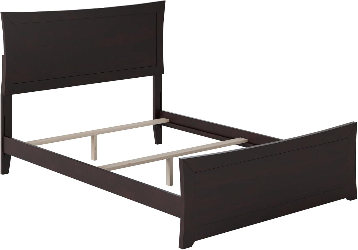 AFI Furnishings Metro Low Profile Solid Wood Platform Bed with Matching Footboard