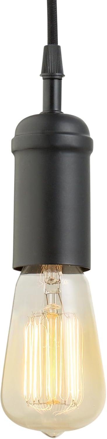 Globe Electric Leila 1-Light Brass Plug-In Pendant, 65980
