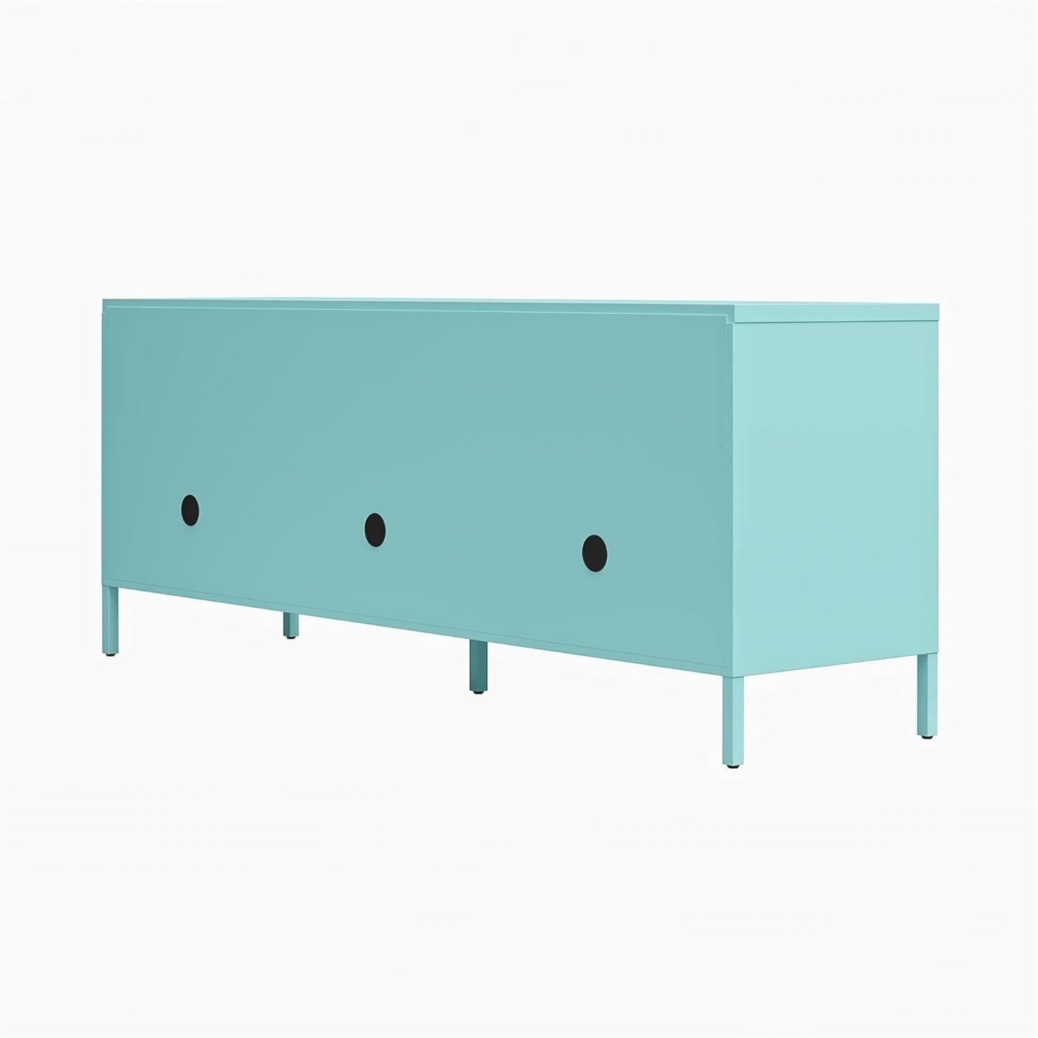 Cache Metal Locker-Style TV Stand for TVs up to 65"