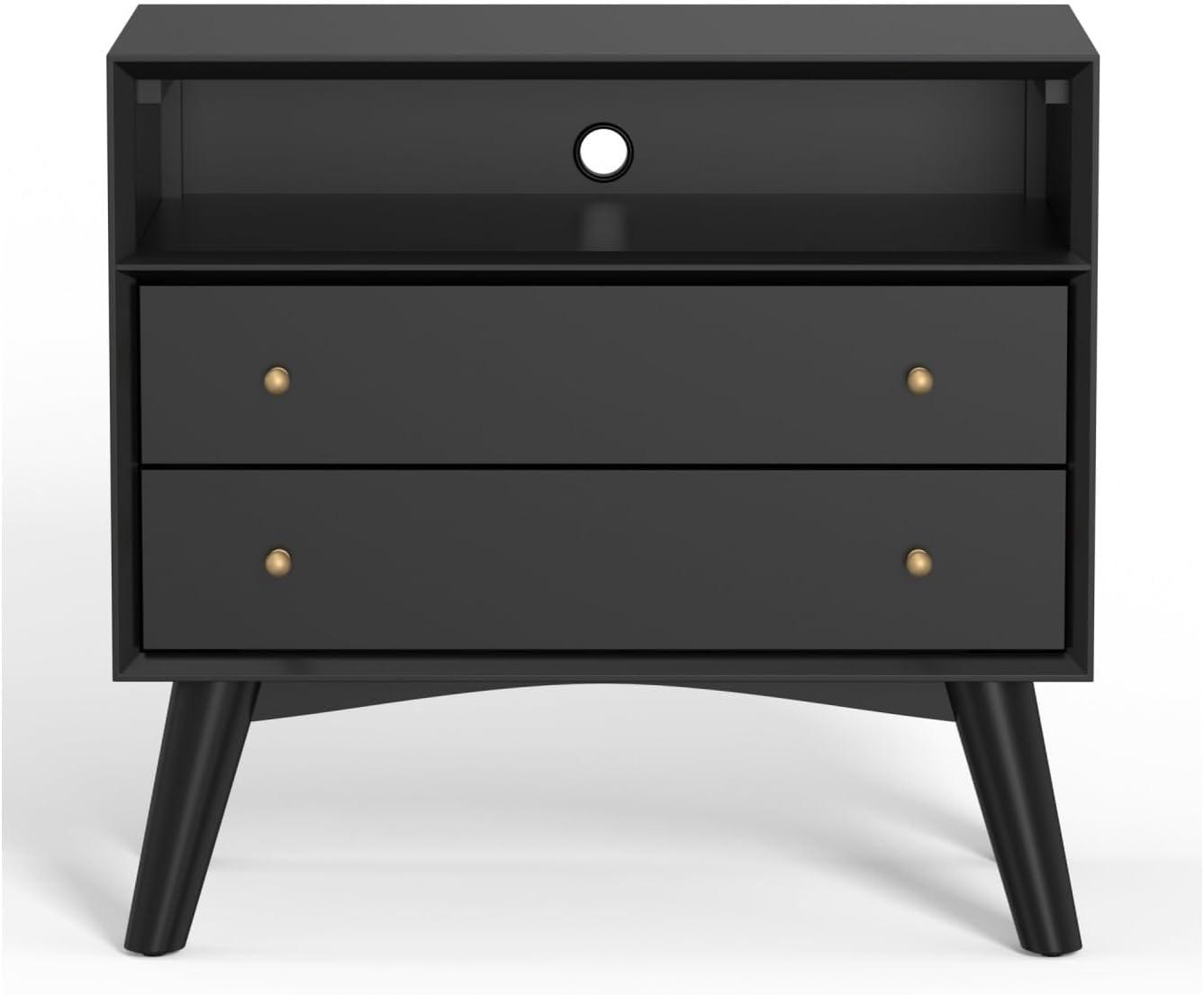 Williams 2-Drawer Nightstand with Shelf