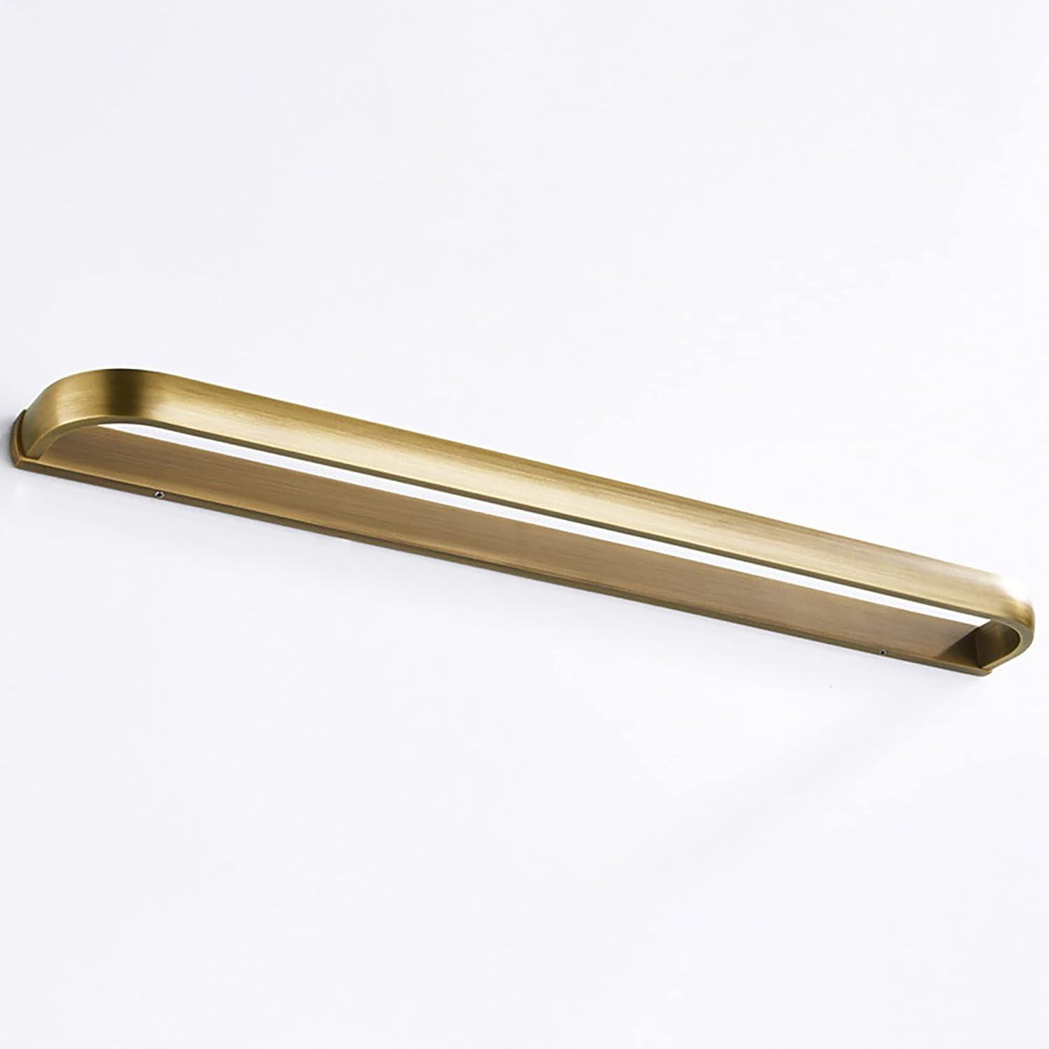 Leyden Brass Towel Bar, Antique Bathroom 23.6 inch Bath Towel Holder Rack, Wall Mounted Bathroom Accessory Towel Rod Hanger Retro