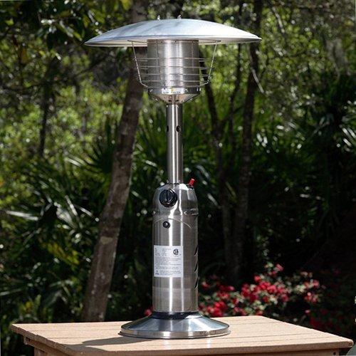 Miceli 11000 Stainless Steel Propane Tabletop Patio Heater