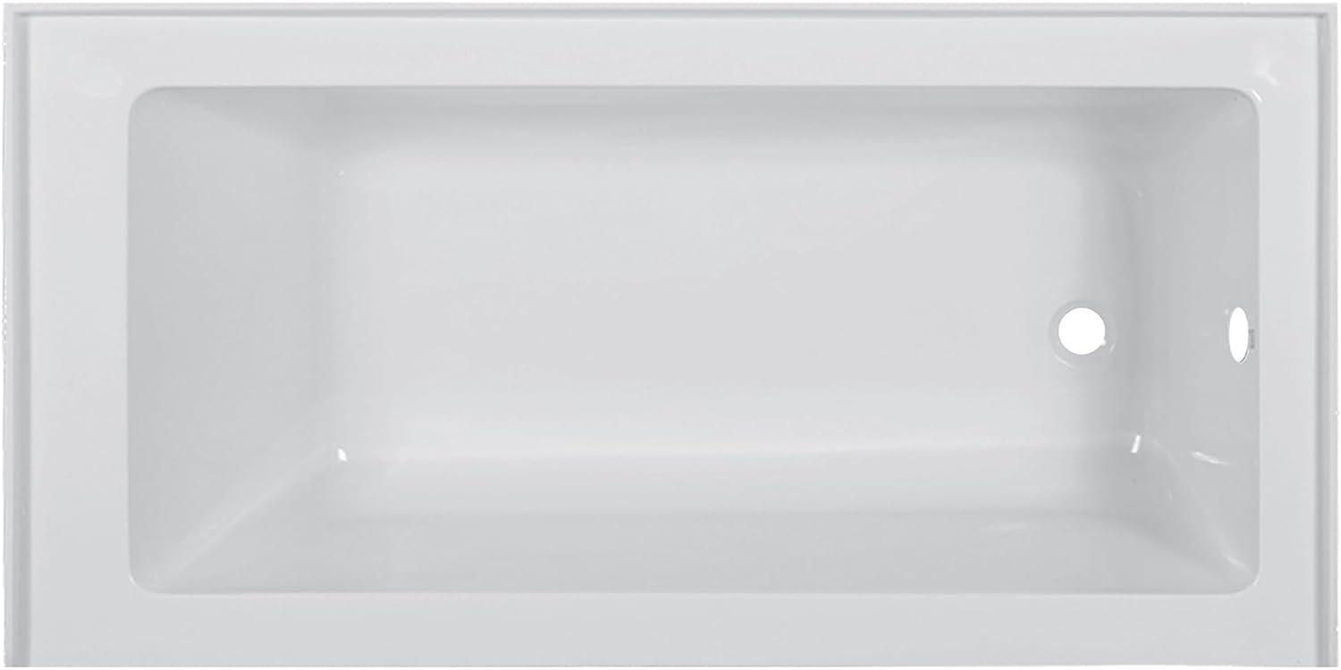 Apron Soaking Acrylic Bathtub