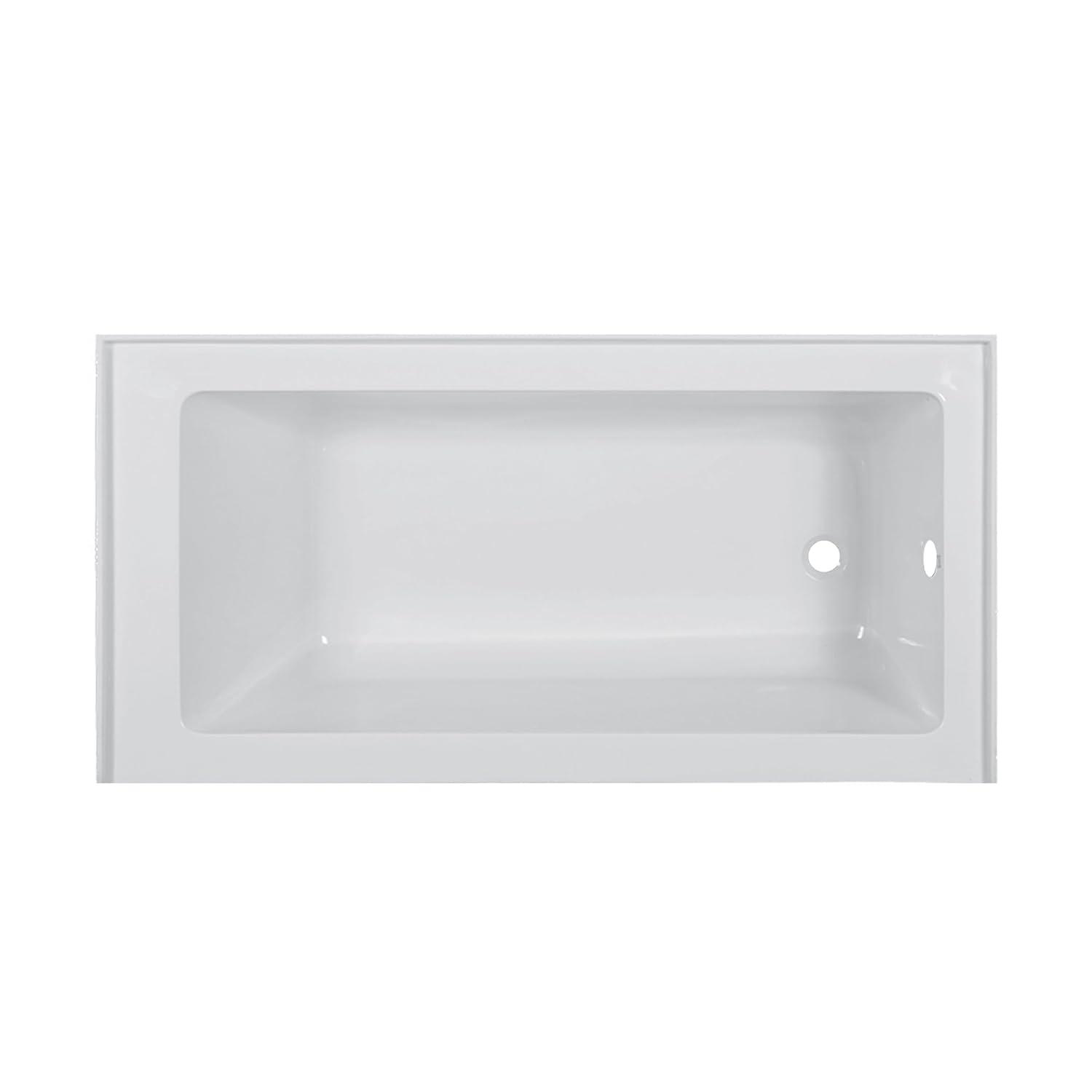 Apron Soaking Acrylic Bathtub