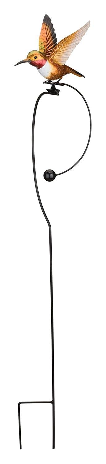 Regal Art & Gift Rocker Hummingbird Stake - Ruby Throated