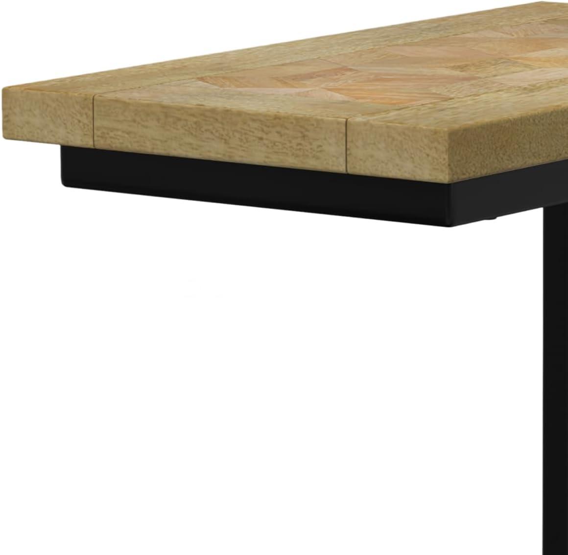 Simpli Home Skyler Solid Mango Wood C Side Table & Reviews | Wayfair
