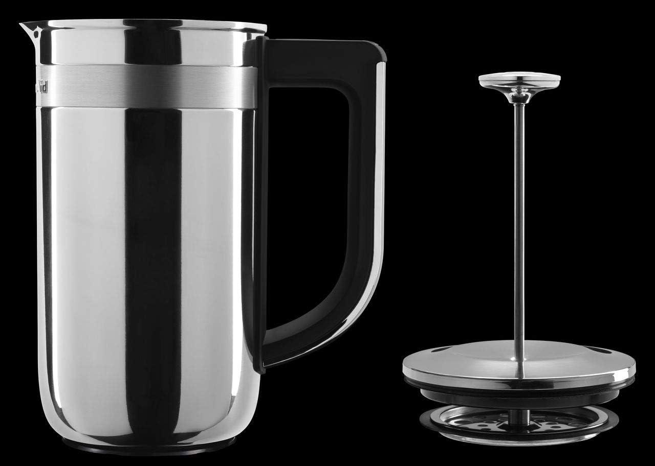 KitchenAid Precision Press Coffee Maker, Stainless Steel, KCM0512