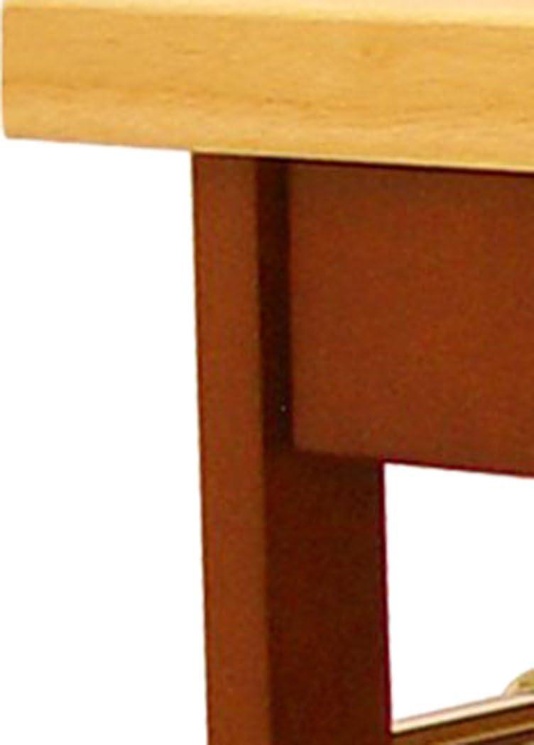 Javed Solid Wood Kitchen Cart