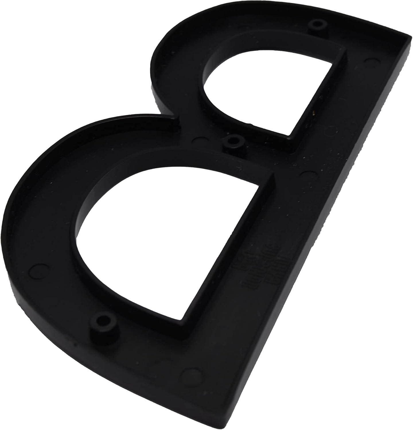 Barton Barton 6-Inch Floating Mount House Letter - Modern Design with Stainless Steel Construction