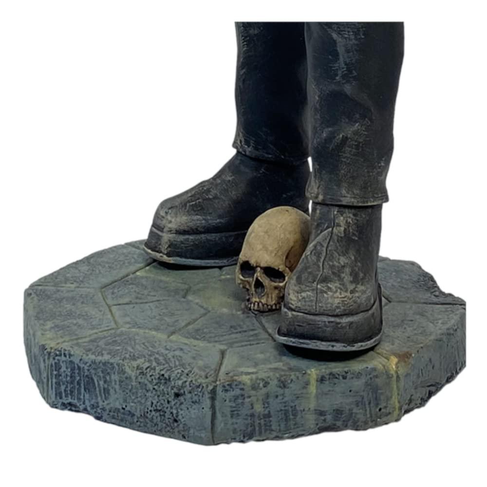 Trick or Treat Studios Universal Monsters Frankenstein Statue Halloween Decoration - 15 in - Black