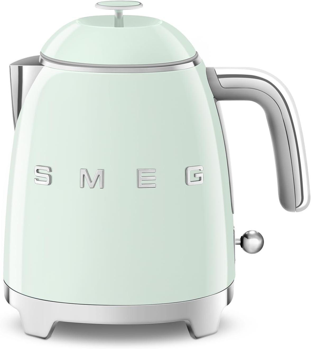 SMEG Pastel Green Retro Mini Electric Kettle