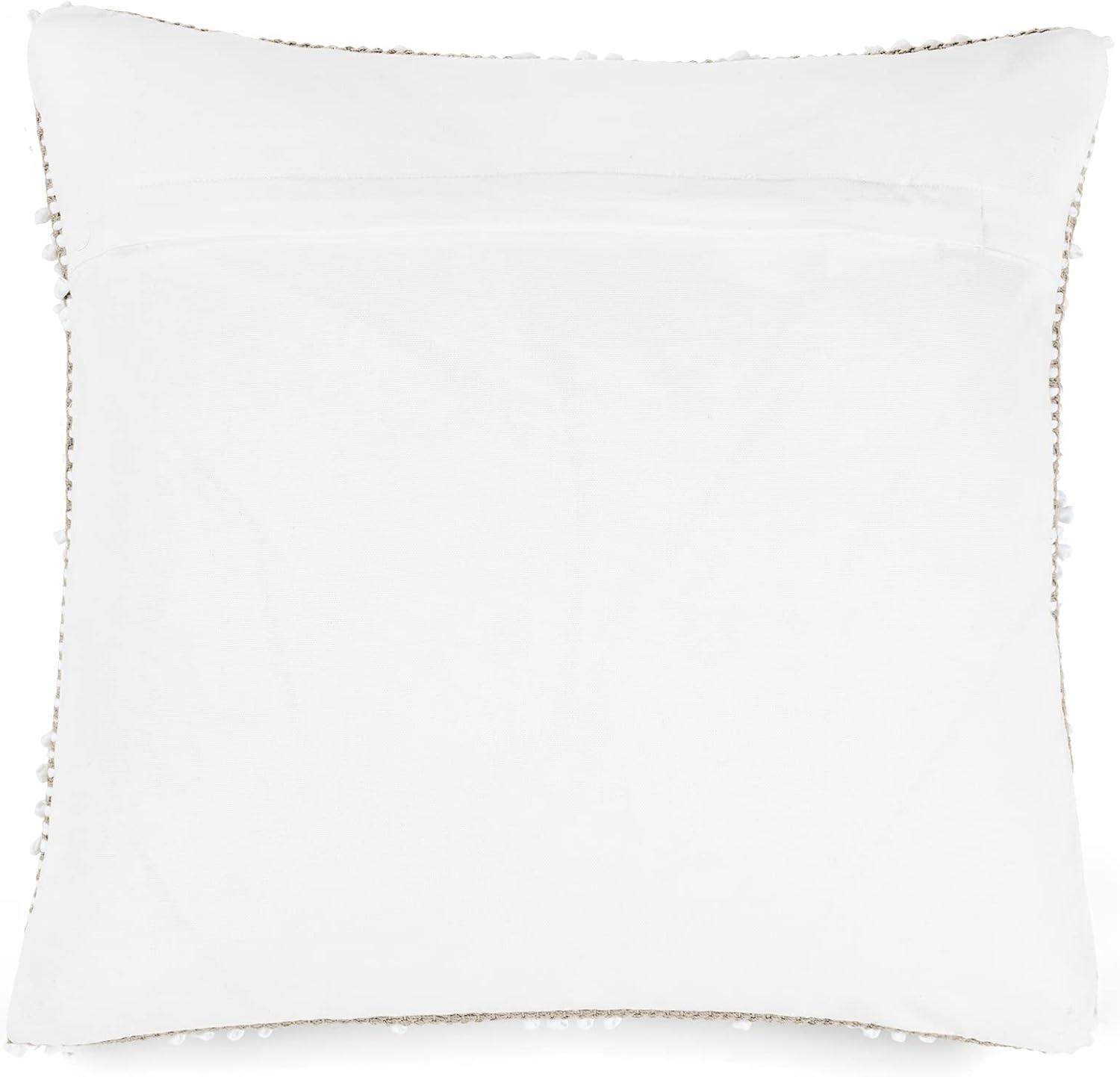 20"x20" Oversize Adelyn Family-Friendly Square Throw Pillow Cover - Lush Décor