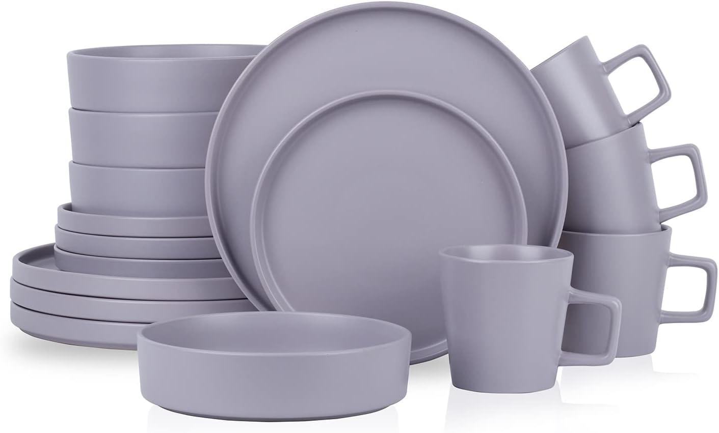 Stone Lain Cleo 16-Piece Dinnerware Set Stoneware