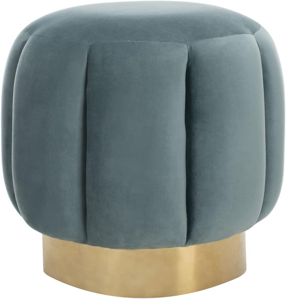 Maxine Channel Tufted Ottoman  - Safavieh