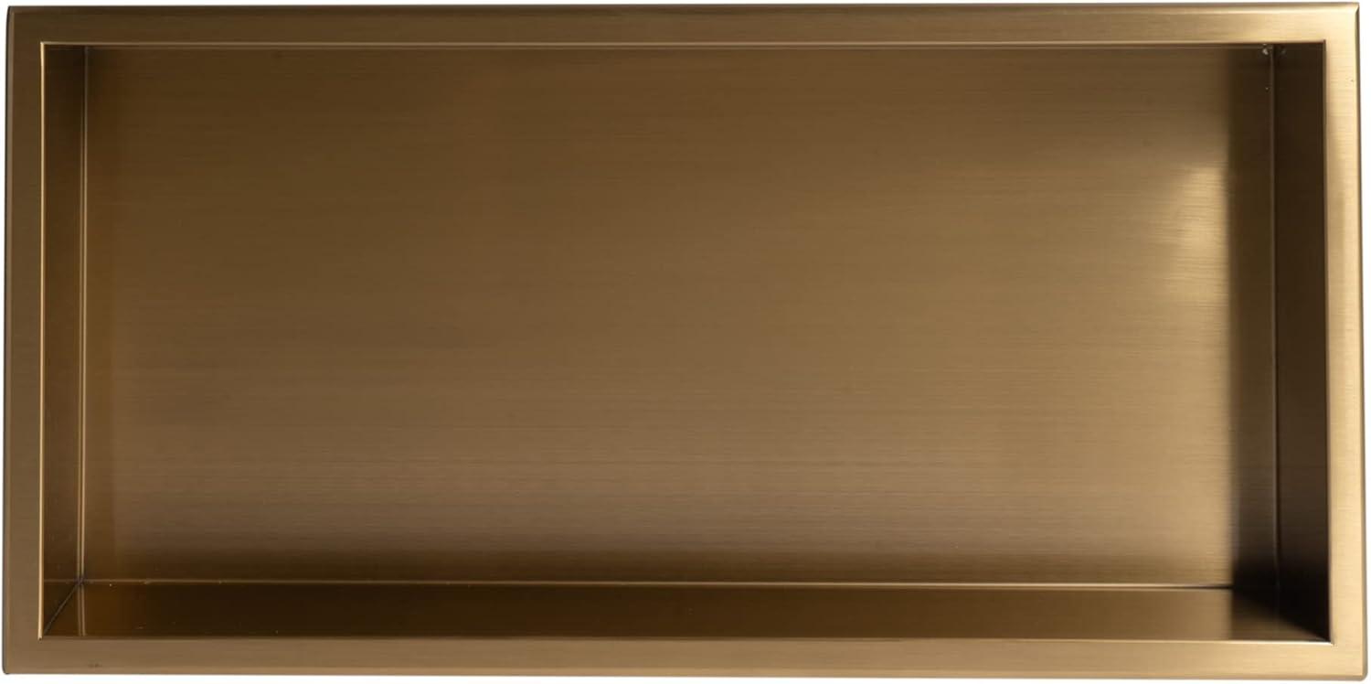 Adhesive Stainless Steel Shower Shelf