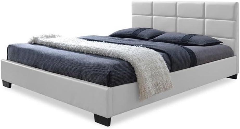 Bilma Vegan Leather Platform Bed