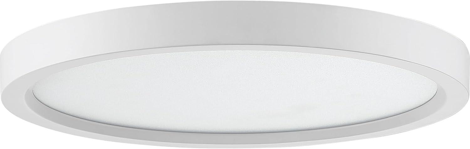 Quoizel OST1711W Outskirt LED 11 inch Fresco Flush Mount Ceiling Light