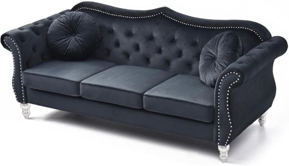 Hollywood 82'' Velvet Sofa