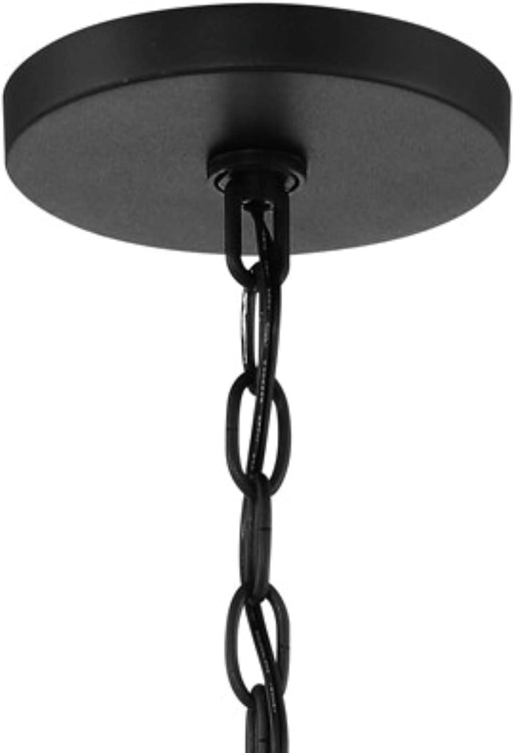 Minka Lavery Minka Parsons Studio 20 1/2" Wide Sand Coal Black Drum Pendant Light