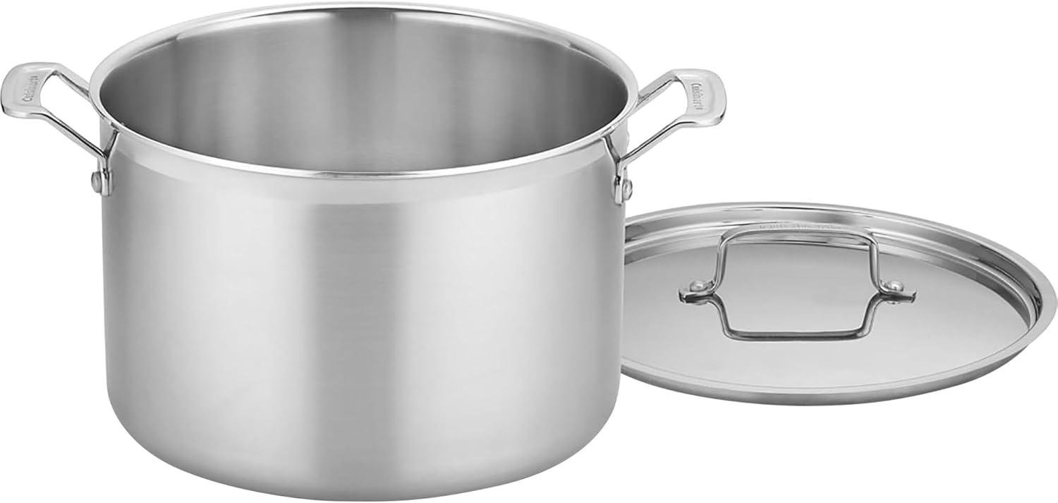 12-Quart Stainless Steel Stockpot with Lid