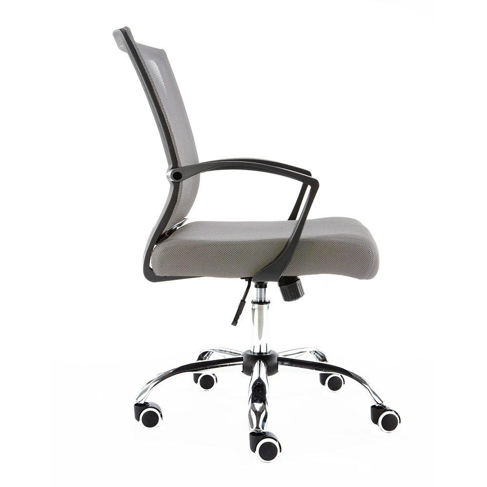 Modern Home Zuna Mid-Back Office Chair - Black/Gray