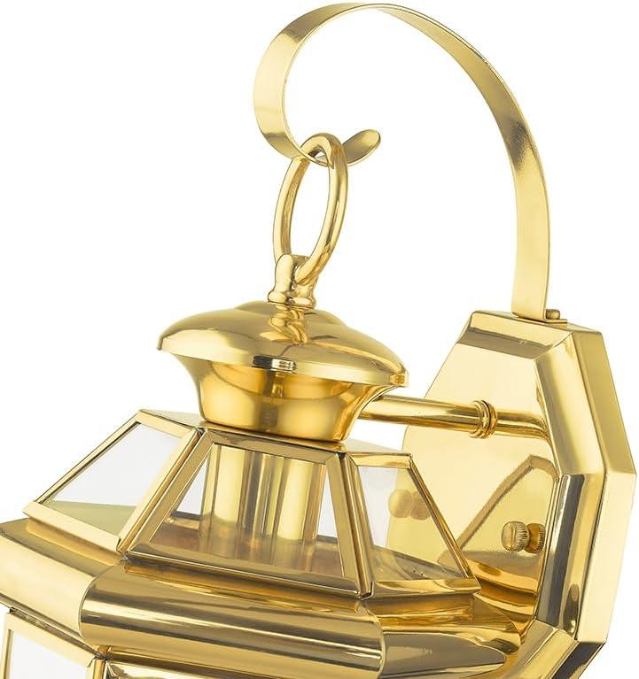 Livex Lighting Monterey 1 - Light Wall Light in  Polished Brass