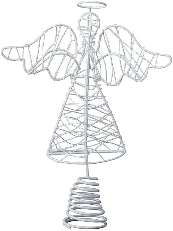 The Lakeside Collection Spiritual White Angel Tree Topper