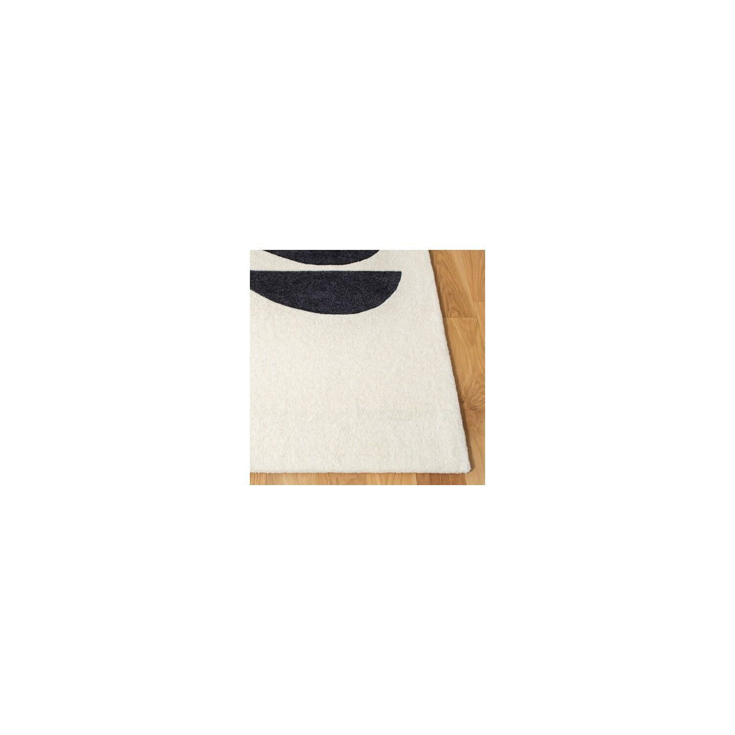 Fifth Avenue FTV115 Hand Tufted Area Rug - Ivory/Brown - 7'x7' - Safavieh.