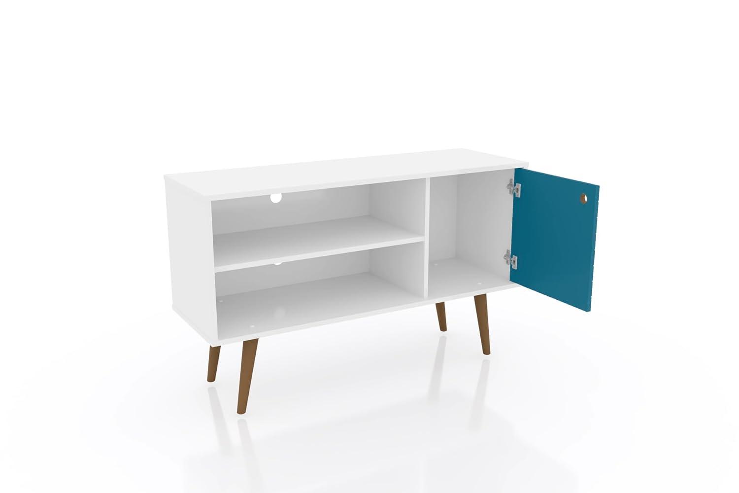 Liberty 42.52" Mid-Century Modern TV Stand with 2 Shelves and 1 Door