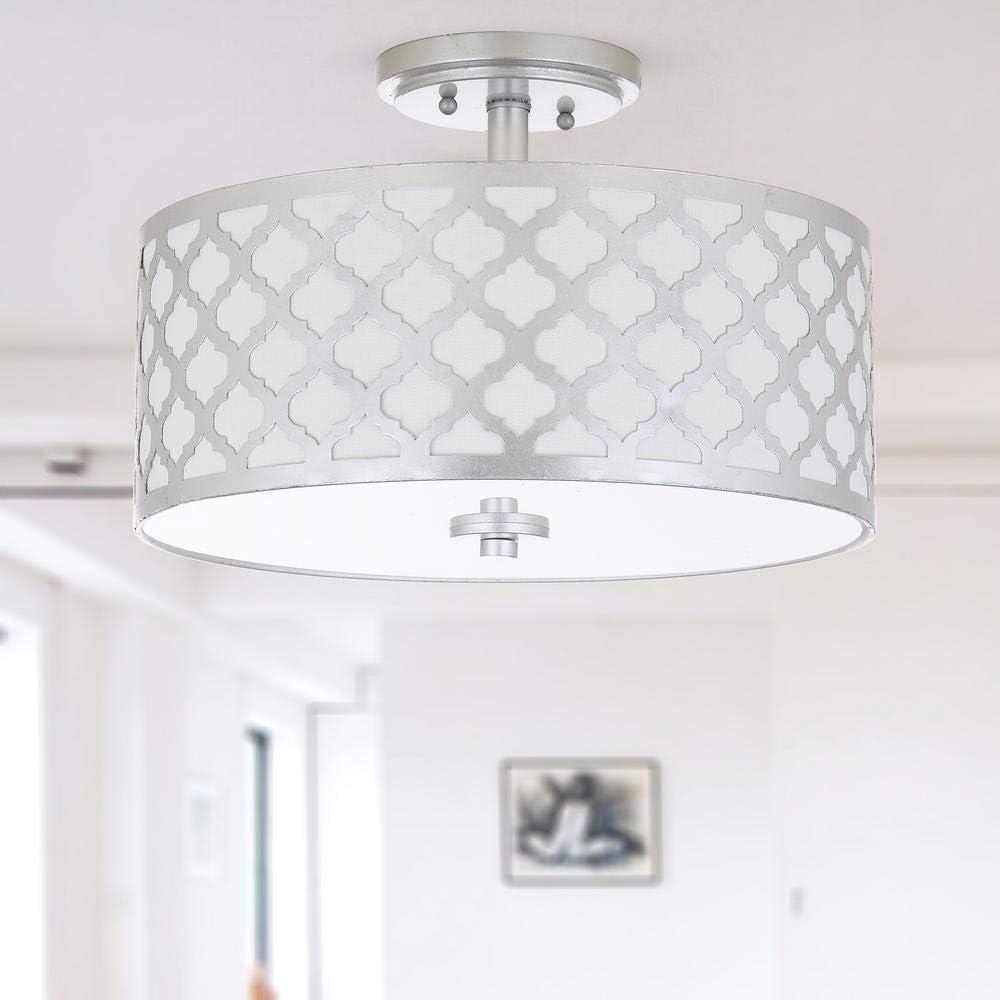 Kora Quatrefoil 3 Light 15 Inch Dia Flush Mount  - Safavieh