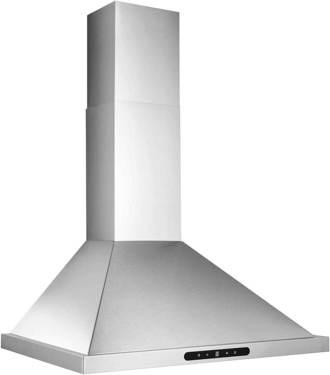 Broan Ewp1366 Elite 110-640 Cfm 36” Wide Wall Mounted Range Hood - Stainless Steel