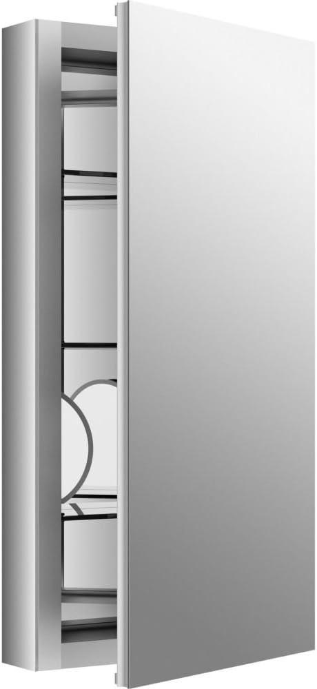 Verdera® 15" W x 30" H Aluminum Medicine Cabinet