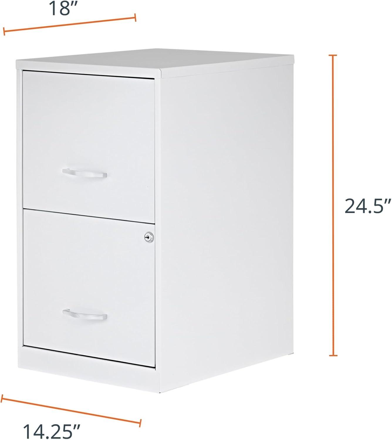 Lorell Soho 2-Drawer File Cabinet