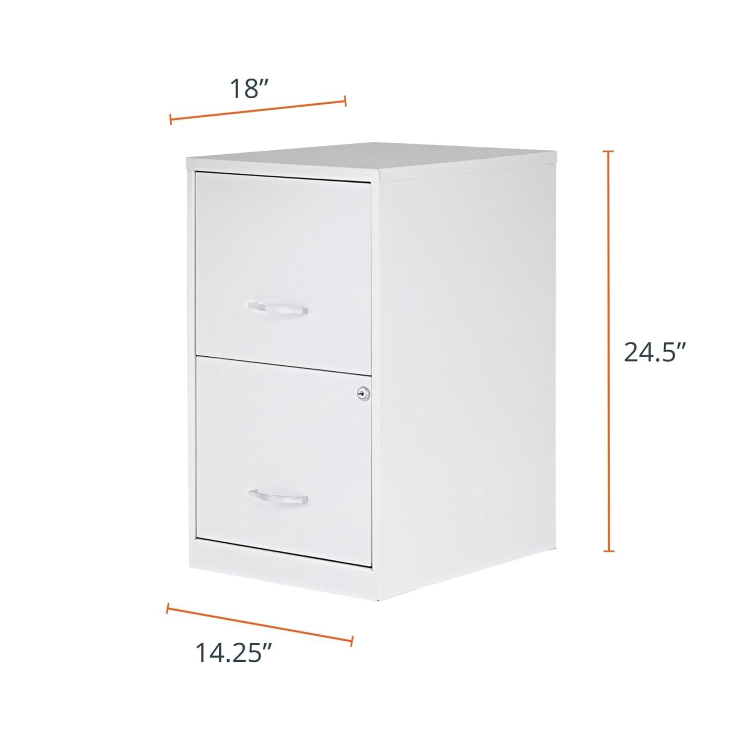 Lorell Soho 2-Drawer File Cabinet