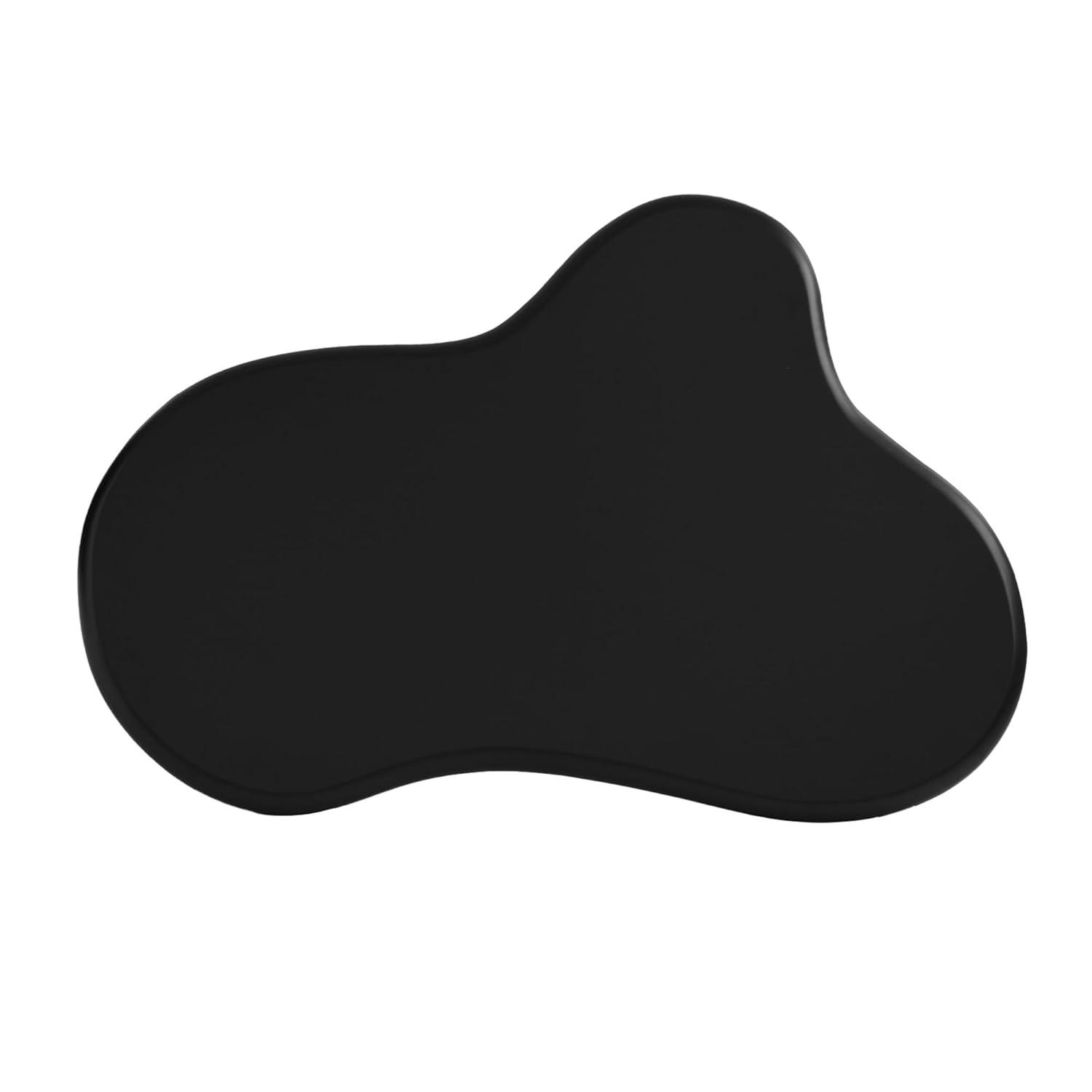Cloud Coffee Table, White Coffee Table for Living Room, Cartoon Irregular Indoor Cloud Shaped Table for Living Room, Cloud Center Table with 4 Legs, Black