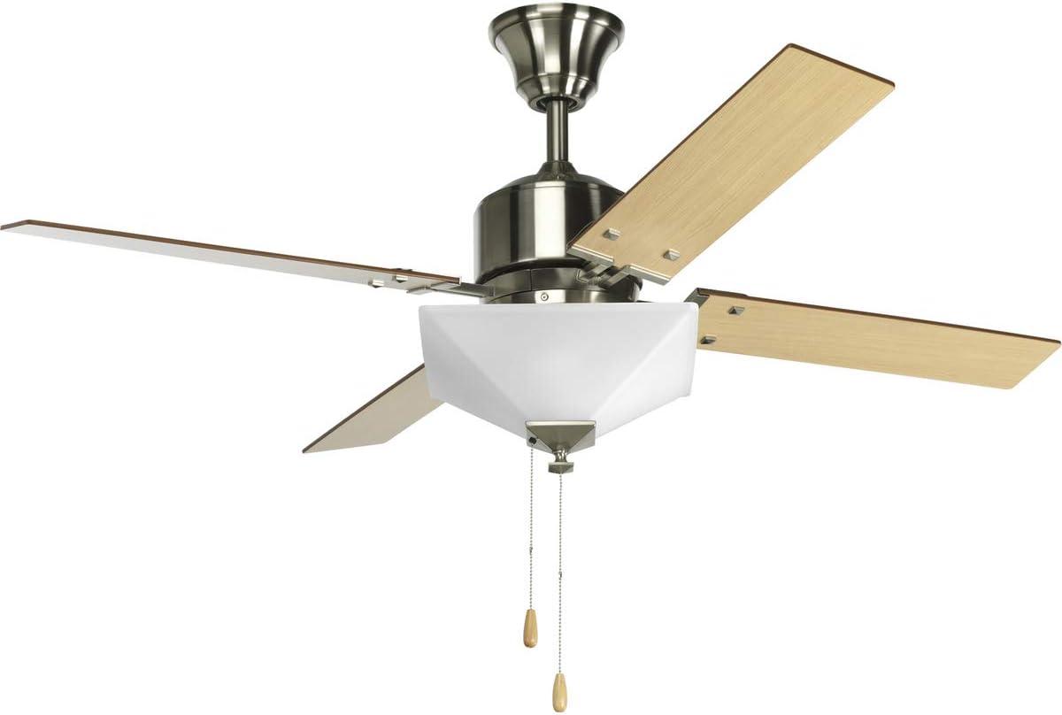 Progress Lighting North Park North Park 52" 4 Blade Indoor Ceiling Fan - Nickel