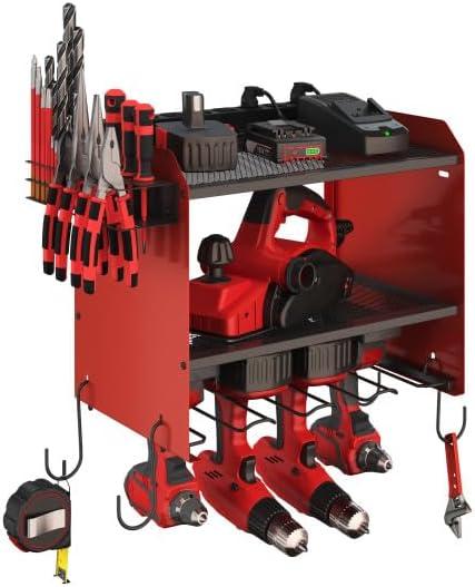 Stalwart Power Tool Organizer Wall Mount With Charging Station | Wayfair