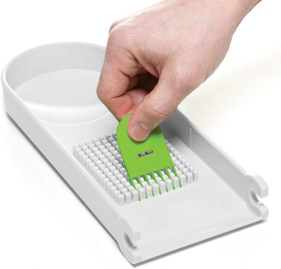 Prepworks Veggie Chopper Dicer and Spiralizer: Manual Food Chopper with Container, 3 Blades, Dishwasher-Safe