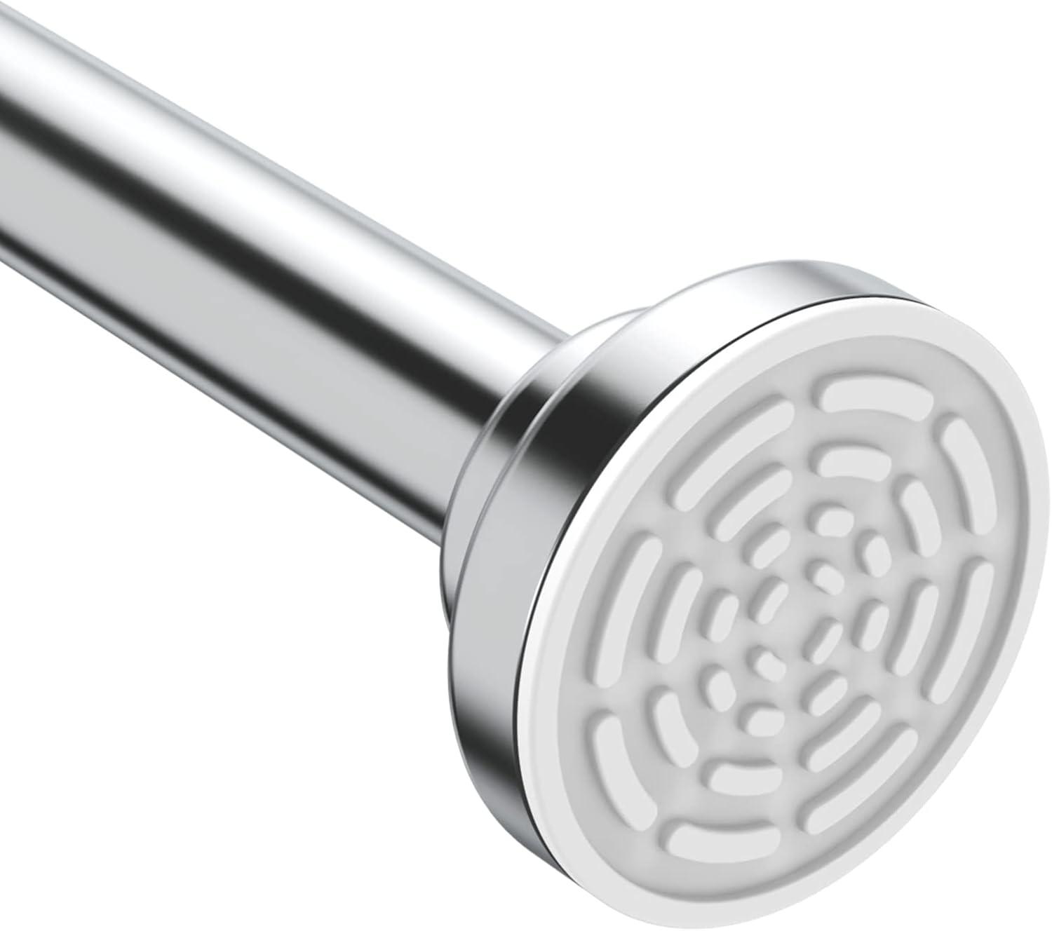 Adjustable Stainless Steel Tension Shower Curtain Rod