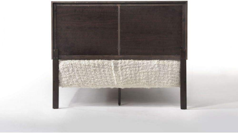 Acme Furniture Madison Queen Panel Bed in Espresso Rubberwood, Multiple Sizes