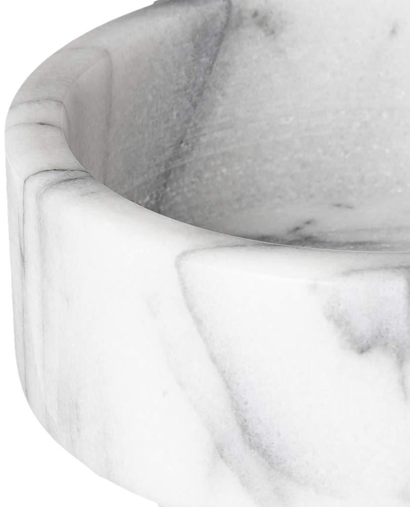 Fox Run Marble Wine Stand, White