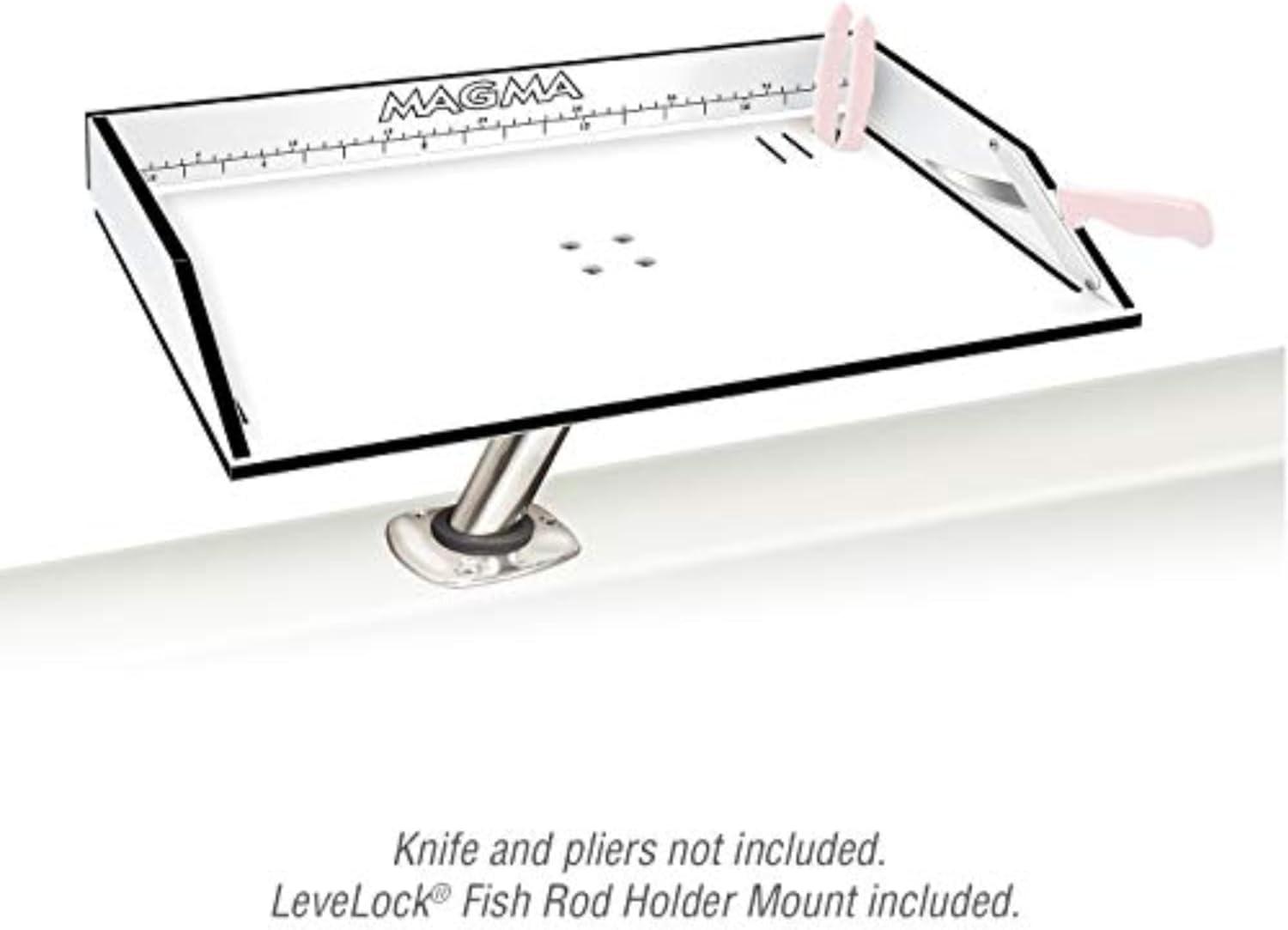 Magma 20" Bait/Fillet Mate Table with LevelLock® Mount