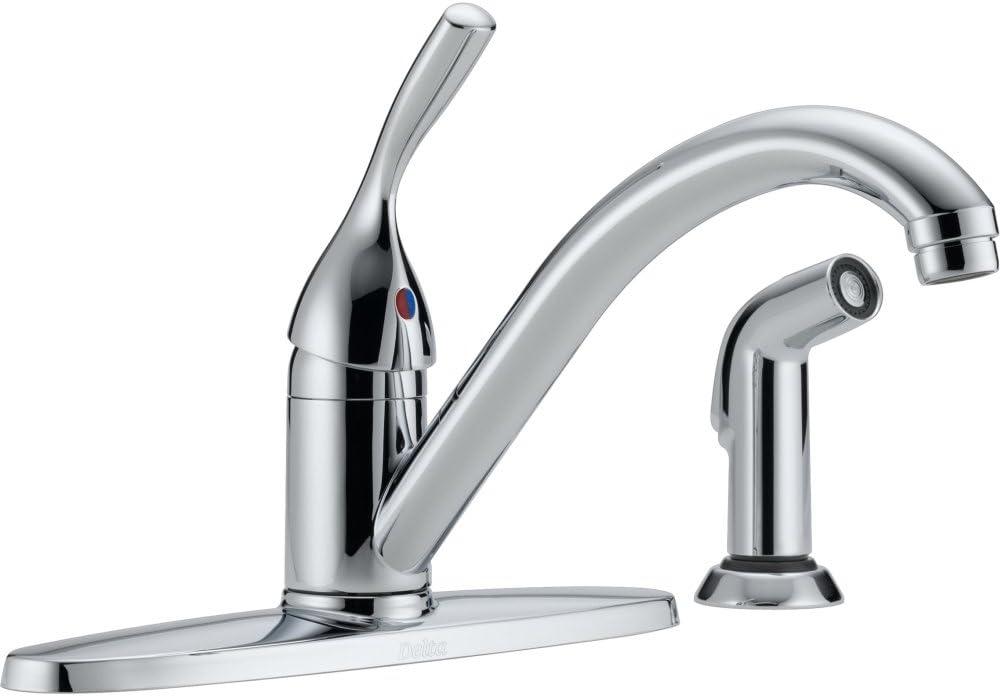 Core 100/300/400 Series Classic Single Handle Centerset Kitchen Faucet with Side Spray