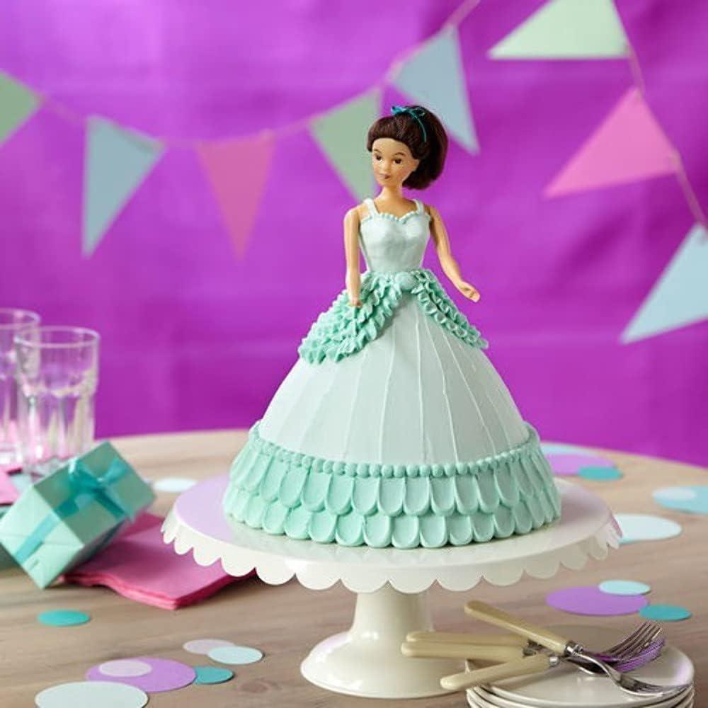 Elegant Aluminum Doll Dress Cake Pan Kit