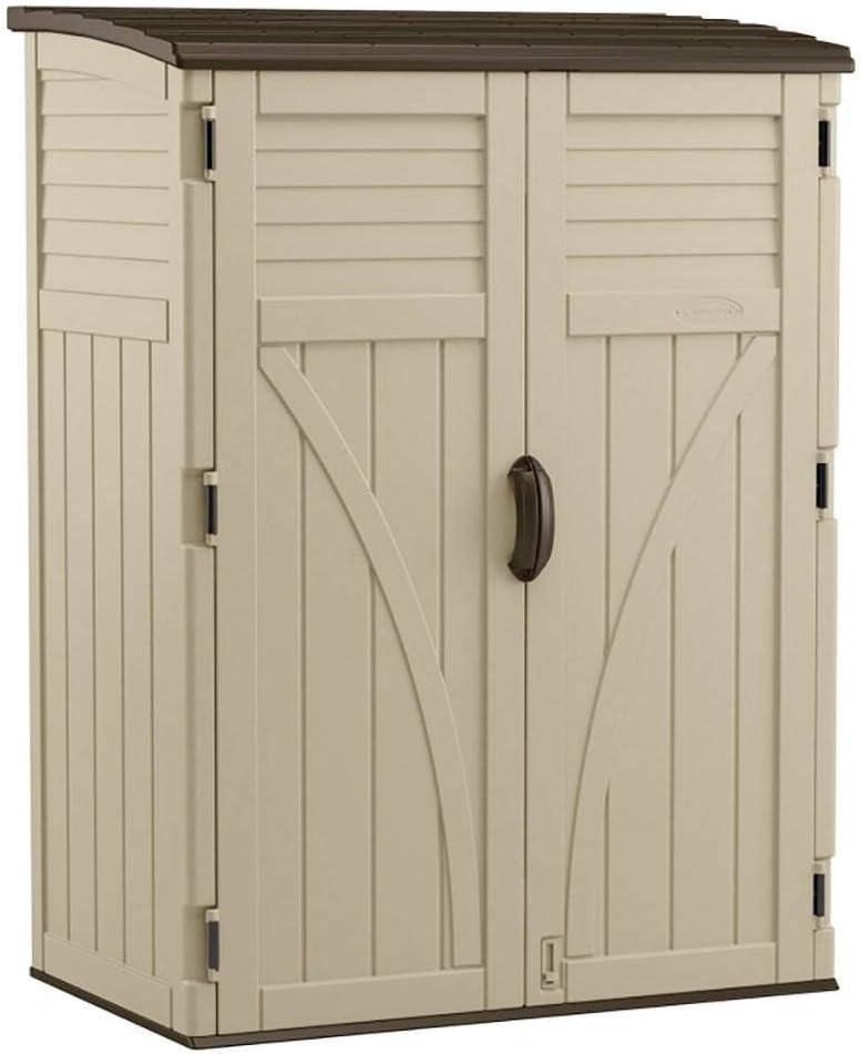 Suncast Suncast 53 in. W x 32.5 in. D Resin Vertical Tool Shed