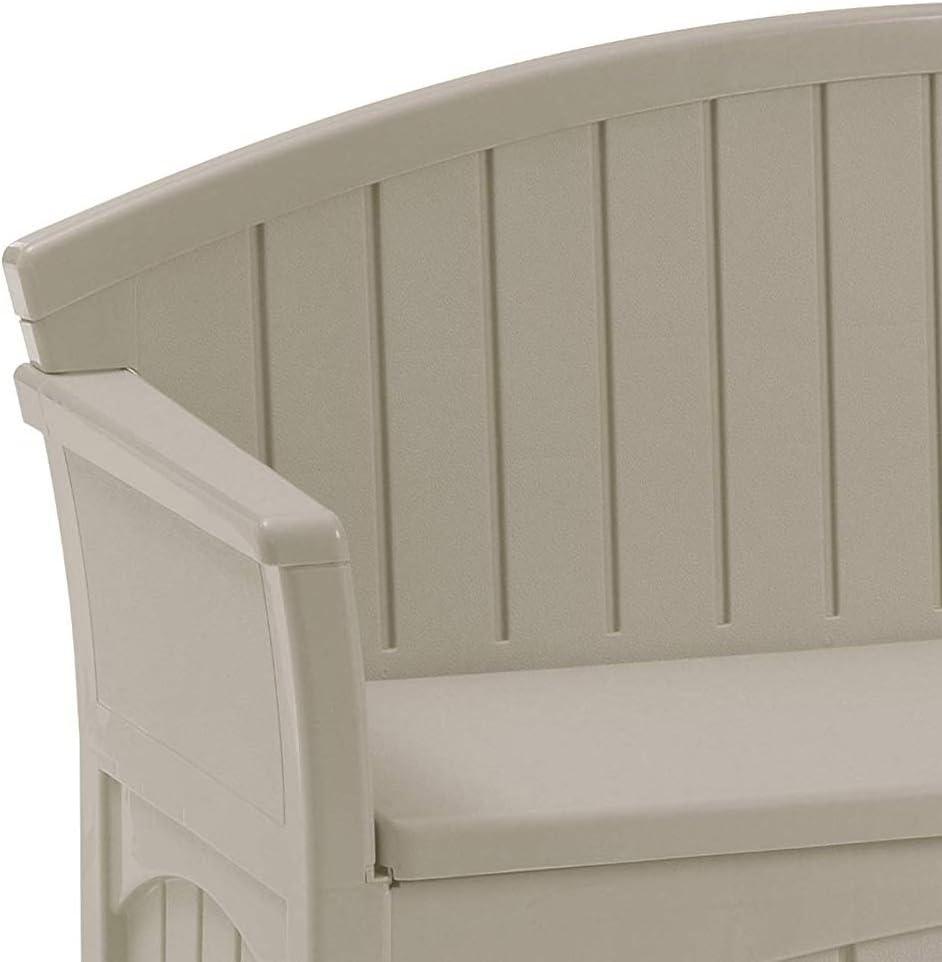 Suncast Suncast 50 Gallon Patio Storage Bench - Light Taupe