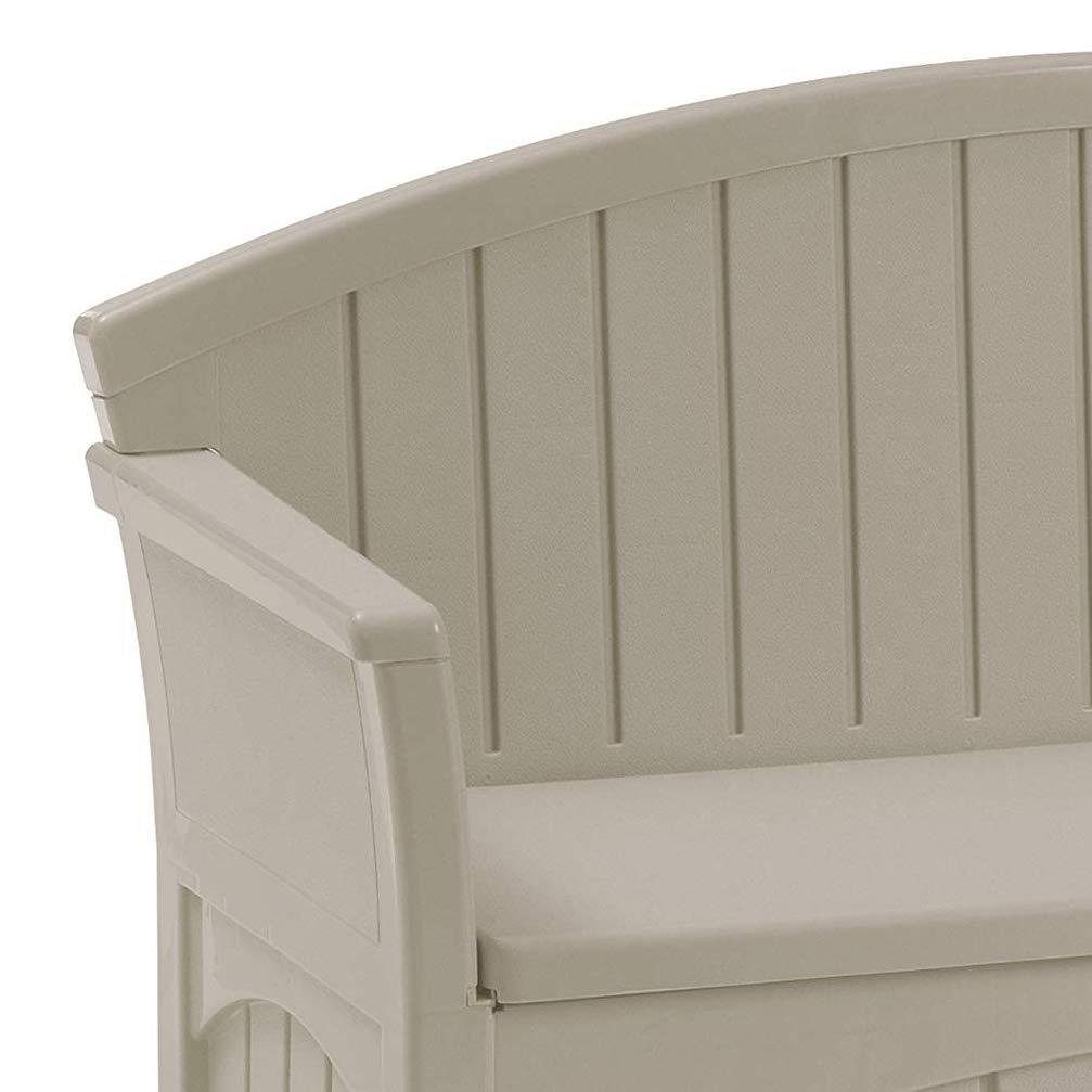 Suncast Suncast 50 Gallon Patio Storage Bench - Light Taupe