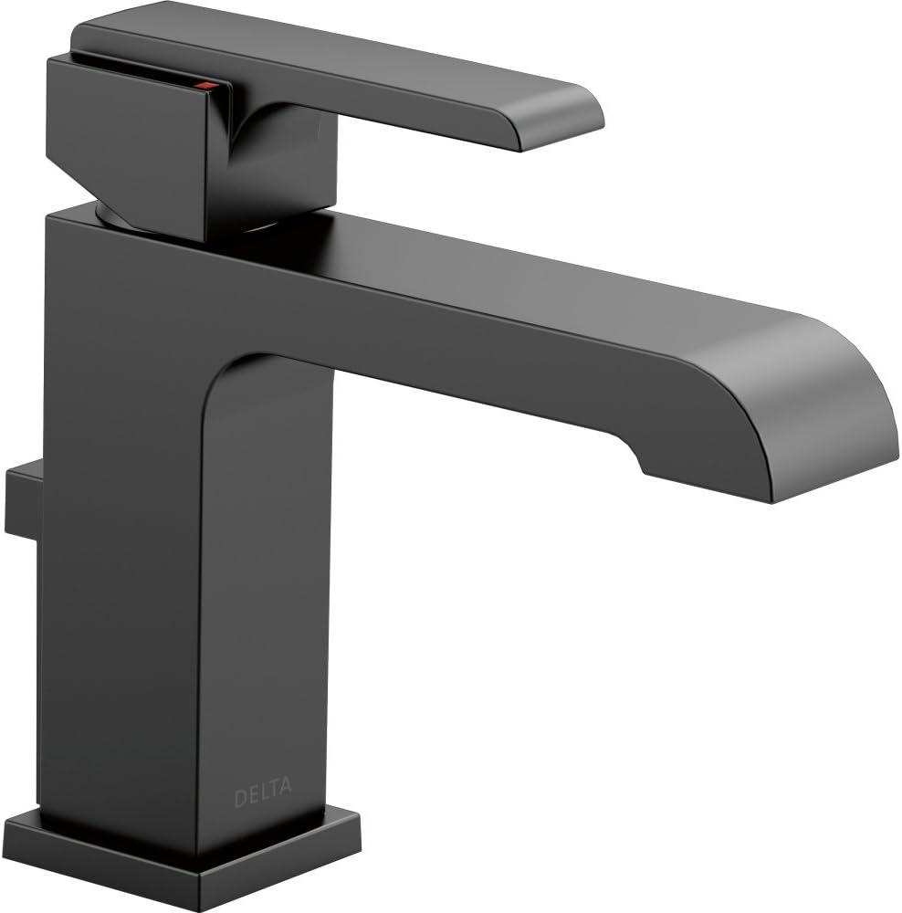 Ara Single Hole Bathroom Faucet with Drain Assembly, Single Handle Bathroom Sink Faucet