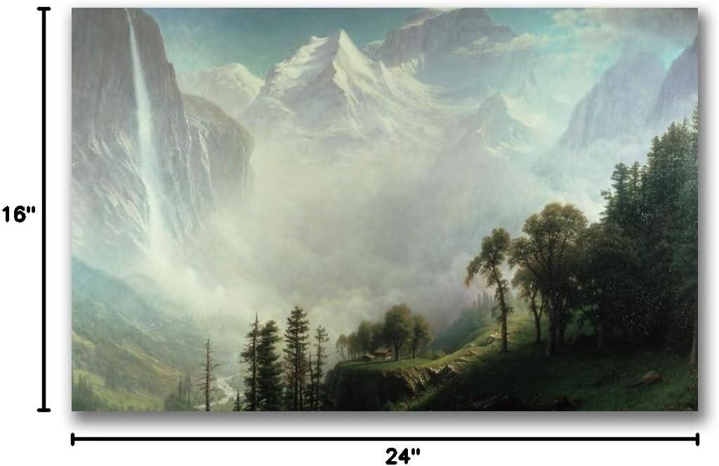 Majesty of the Mountains 25" Canvas Landscape Art