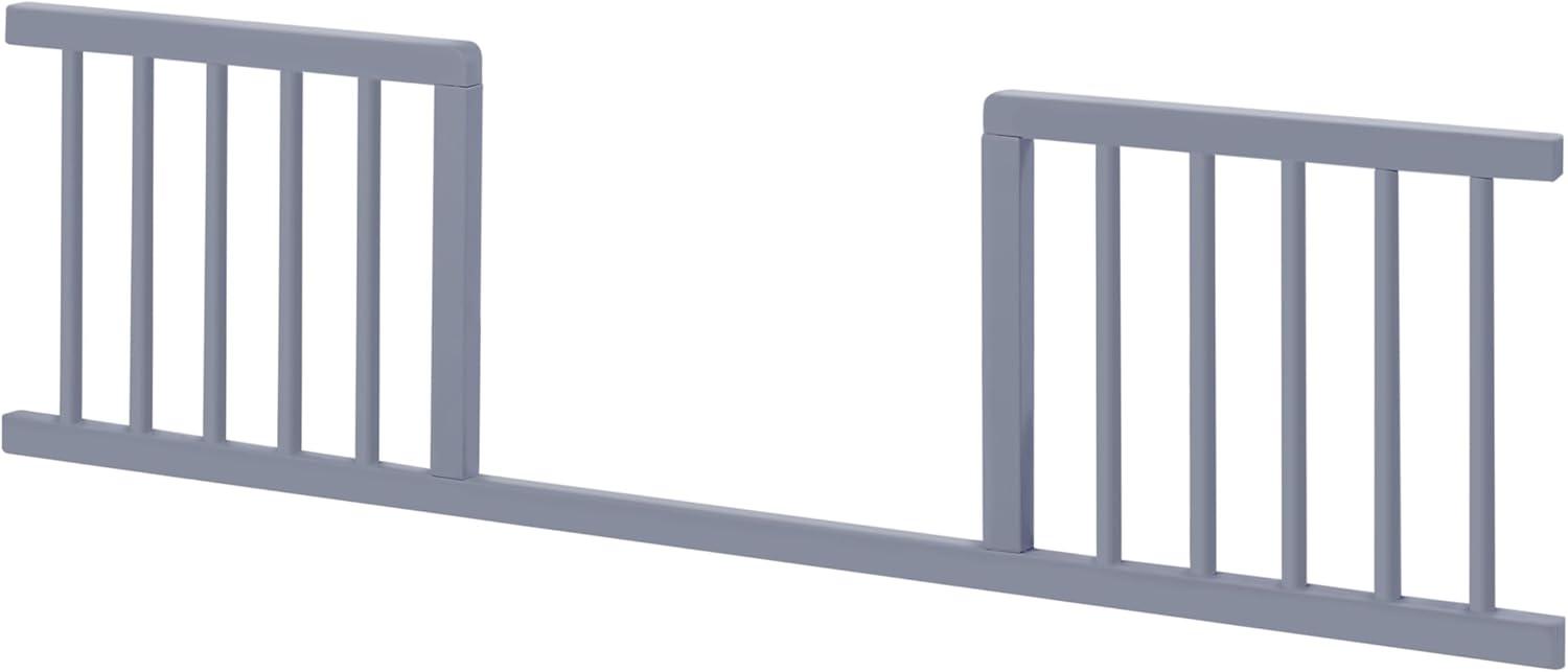 Gray Wooden Toddler Bed Rail Guard